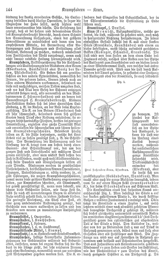 Eine Seite aus einem Buch, die eine Zeichnung einer Maschine zeigt, neben dem Text "Deutsches Patent 114,000,000" mit der Maschinenillustration auf der rechten Seite.